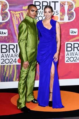 Layton Williams and Harriet Rose at the 44 BRIT Awards 2023 at the O2 Arena London, 02 03 2024 Foto:xS.xVasx xFuturexImagex brit_awards_4315