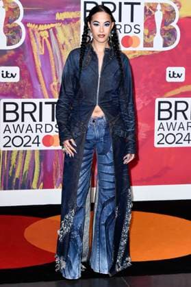 Jazzy at the presentation of the 44 BRIT Awards 2023 at the O2 Arena London, 02 03 2024 Foto:xS.xVasx xFuturexImagex brit_awards_4416