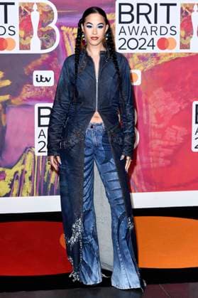 Jazzy at the presentation of the 44 BRIT Awards 2023 at the O2 Arena London, 02 03 2024 Foto:xS.xVasx xFuturexImagex brit_awards_4417