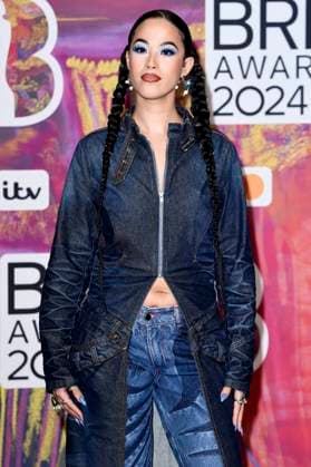Jazzy at the presentation of the 44 BRIT Awards 2023 at the O2 Arena London, 02 03 2024 Foto:xS.xVasx xFuturexImagex brit_awards_4418