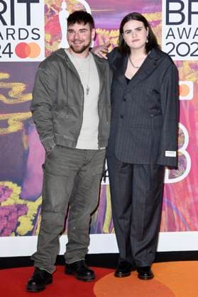 Goddard and Venbee at the presentation of the 44 BRIT Awards 2023 at the O2 Arena London, 02 03 2024 Foto:xS.xVasx xFuturexImagex brit_awards_4462