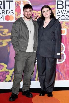 Goddard and Venbee at the presentation of the 44 BRIT Awards 2023 at the O2 Arena London, 02 03 2024 Foto:xS.xVasx xFuturexImagex brit_awards_4463