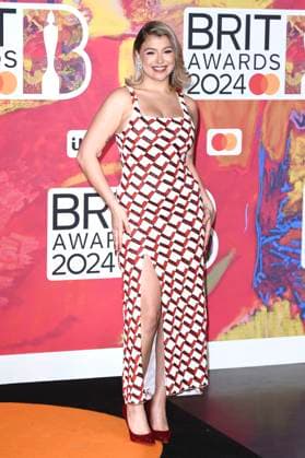 Caity Baser at the presentation of the 44 BRIT Awards 2023 at the O2 Arena London, 02 03 2024 Foto:xS.xVasx xFuturexImagex brit_awards_4469