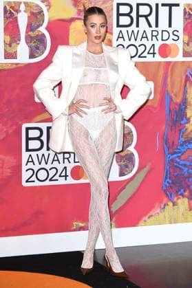 Olivia Attwood at the presentation of the 44 BRIT Awards 2023 at the O2 Arena London, 02 03 2024 Foto:xS.xVasx xFuturexImagex brit_awards_4498