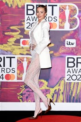 Olivia Attwood at the presentation of the 44 BRIT Awards 2023 at the O2 Arena London, 02 03 2024 Foto:xS.xVasx xFuturexImagex brit_awards_4501