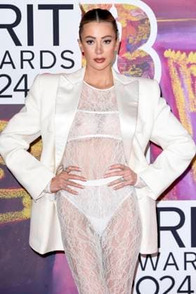 Olivia Attwood at the presentation of the 44 BRIT Awards 2023 at the O2 Arena London, 02 03 2024 Foto:xS.xVasx xFuturexImagex brit_awards_4502