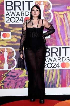 Kenya Grace at the presentation of the 44 BRIT Awards 2023 at the O2 Arena London, 02 03 2024 Foto:xS.xVasx xFuturexImagex brit_awards_4521