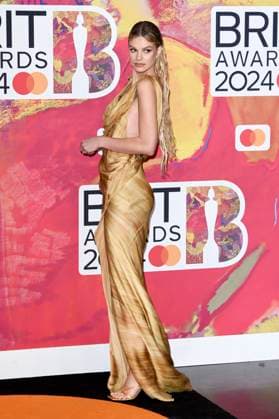 Nadine Leopold at the presentation of the 44 BRIT Awards 2023 at the O2 Arena London, 02 03 2024 Foto:xS.xVasx xFuturexImagex brit_awards_4590