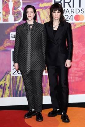 Romy Madley Croft with companion at the presentation of the 44 BRIT Awards 2023 at the O2 Arena London, 02 03 2024 Foto:xS.xVasx xFuturexImagex brit_awards_4605