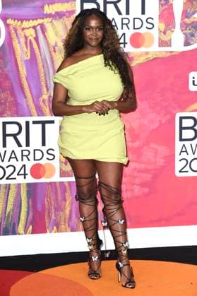 Otlile Oti Mabuse at the presentation of the 44 BRIT Awards 2023 at the O2 Arena London, 02 03 2024 Foto:xS.xVasx xFuturexImagex brit_awards_4646
