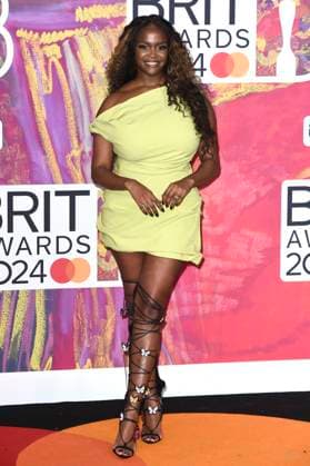 Otlile Oti Mabuse at the presentation of the 44 BRIT Awards 2023 at the O2 Arena London, 02 03 2024 Foto:xS.xVasx xFuturexImagex brit_awards_4647
