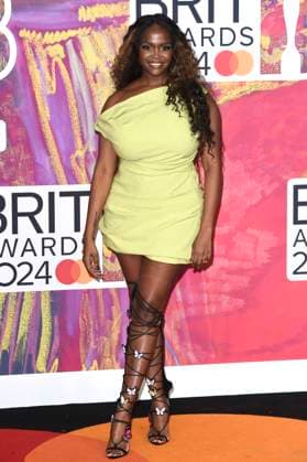 Otlile Oti Mabuse at the presentation of the 44 BRIT Awards 2023 at the O2 Arena London, 02 03 2024 Foto:xS.xVasx xFuturexImagex brit_awards_4648