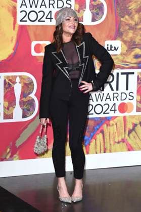 Jaime Winstone at the presentation of the 44 BRIT Awards 2023 at the O2 Arena London, 02 03 2024 Foto:xS.xVasx xFuturexImagex brit_awards_4655