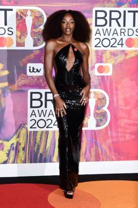 AJ Odudu at the presentation of the 44 BRIT Awards 2023 at the O2 Arena London, 02 03 2024 Foto:xS.xVasx xFuturexImagex brit_awards_4688