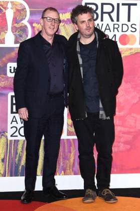 Dave Rowntree and James Ford at the presentation of the 44 BRIT Awards 2023 at the O2 Arena London, 02 03 2024 Foto:xS.xVasx xFuturexImagex brit_awards_4700