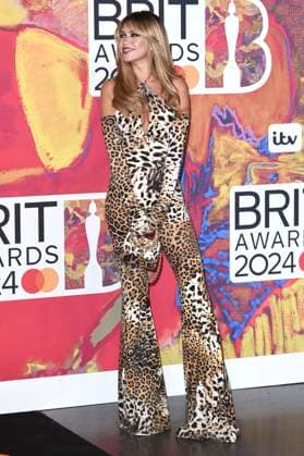 Abbey Clancy at the presentation of the 44 BRIT Awards 2023 at the O2 Arena London, 02 03 2024 Foto:xS.xVasx xFuturexImagex brit_awards_4705