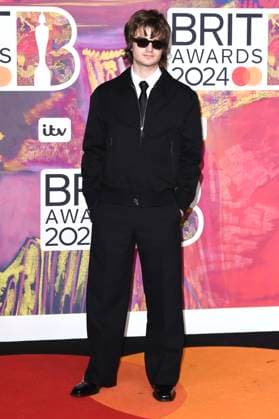 Joe Keery at the presentation of the 44 BRIT Awards 2023 at the O2 Arena London, 02 03 2024 Foto:xS.xVasx xFuturexImagex brit_awards_4741