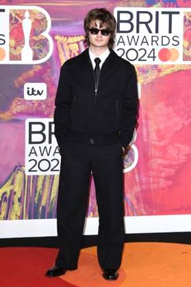 Joe Keery at the presentation of the 44 BRIT Awards 2023 at the O2 Arena London, 02 03 2024 Foto:xS.xVasx xFuturexImagex brit_awards_4742