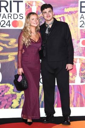 Anna Maynard and Harry Clark at the presentation of the 44 BRIT Awards 2023 at the O2 Arena London, 02 03 2024 Foto:xS.xVasx xFuturexImagex brit_awards_4759