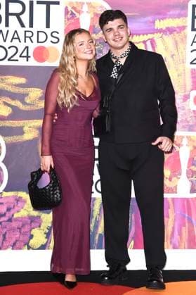 Anna Maynard and Harry Clark at the presentation of the 44 BRIT Awards 2023 at the O2 Arena London, 02 03 2024 Foto:xS.xVasx xFuturexImagex brit_awards_4761
