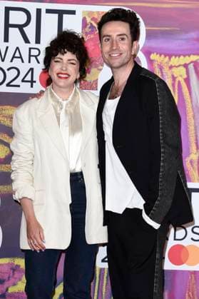 Annie Mac and Nick Grimshaw at the 44 BRIT Awards 2023 at the O2 Arena London, 02 03 2024 Foto:xS.xVasx xFuturexImagex brit_awards_4791
