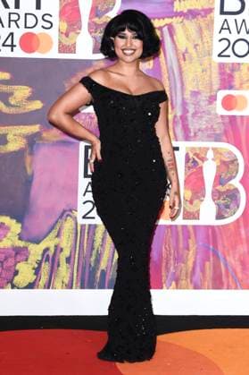Raye at the presentation of the 44 BRIT Awards 2023 at the O2 Arena London, 02 03 2024 Foto:xS.xVasx xFuturexImagex brit_awards_4795
