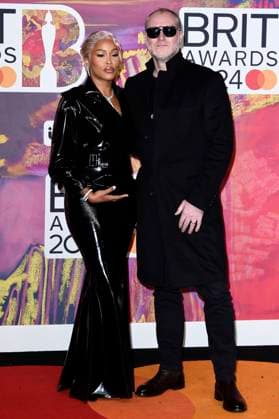 Eve with husband Maximillion Cooper at the 44 BRIT Awards 2023 at the O2 Arena London, 02 03 2024 Foto:xS.xVasx xFuturexImagex brit_awards_4825