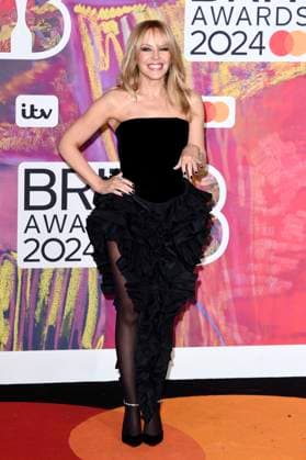 Kylie Minogue at the presentation of the 44 BRIT Awards 2023 at the O2 Arena London, 02 03 2024 Foto:xS.xVasx xFuturexImagex brit_awards_4837