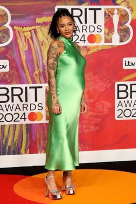 Yinka Bokinni at the presentation of the 44 BRIT Awards 2023 at the O2 Arena London, 02 03 2024 Foto:xD.xJonesx xFuturexImagex brit_awards_4020
