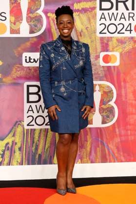 YolanDa Brown at the presentation of the 44 BRIT Awards 2023 at the O2 Arena London, 02 03 2024 Foto:xD.xJonesx xFuturexImagex brit_awards_4033