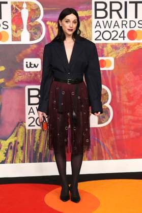 St Vincent at the presentation of the 44 BRIT Awards 2023 at the O2 Arena London, 02 03 2024 Foto:xD.xJonesx xFuturexImagex brit_awards_4047