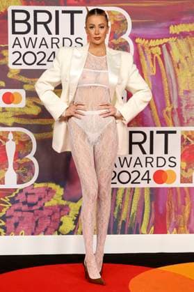Olivia Attwood at the presentation of the 44 BRIT Awards 2023 at the O2 Arena London, 02 03 2024 Foto:xD.xJonesx xFuturexImagex brit_awards_4063