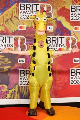 Rob Beckett at the presentation of the 44 BRIT Awards 2023 at the O2 Arena London, 02 03 2024 Foto:xD.xJonesx xFuturexImagex brit_awards_4087
