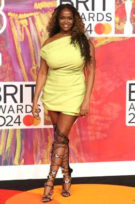 Oti Mabuse at the presentation of the 44 BRIT Awards 2023 at the O2 Arena London, 02 03 2024 Foto:xD.xJonesx xFuturexImagex brit_awards_4091