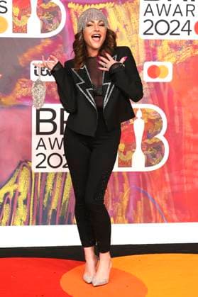 Jaime Winstone at the presentation of the 44 BRIT Awards 2023 at the O2 Arena London, 02 03 2024 Foto:xD.xJonesx xFuturexImagex brit_awards_4094