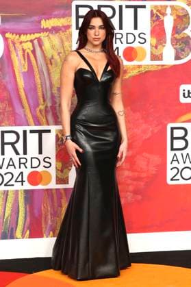 Dua Lipa at the 44 BRIT Awards 2023 at the O2 Arena London, 02 03 2024 Foto:xD.xJonesx xFuturexImagex brit_awards_4077