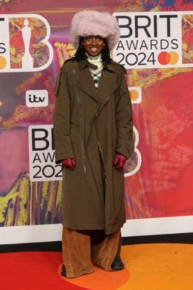 Little Simz at the presentation of the 44 BRIT Awards 2023 at the O2 Arena London, 02 03 2024 Foto:xD.xJonesx xFuturexImagex brit_awards_4126