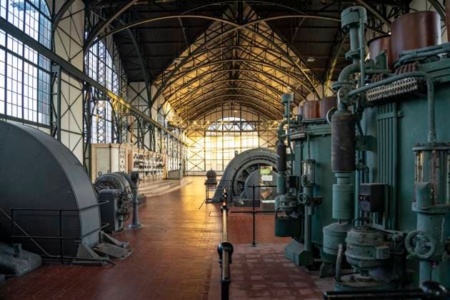 Machine hall Zeche Zollern Machine hall of the former coal mine and Museum Zeche Zollern in Dortmund, part of the Route of Industrial Culture in the Ruhr area, North Rhine Westphalia, Germany, Europe Machine hall of the former coal mine and Museum Zeche Zollern in Dortmund, part of the Route of Industrial Culture in the Ruhr area, North Rhine Westphalia, Ger