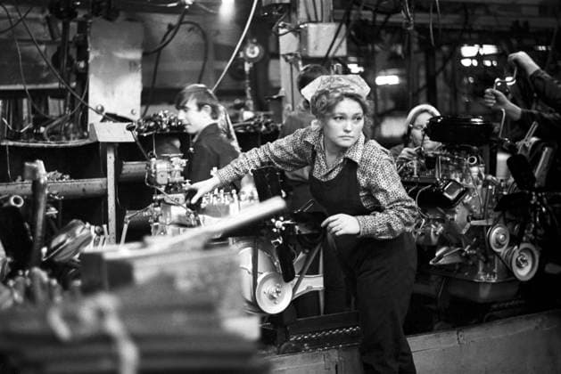 Gorky Automobile Plant 5778561 12.02.1973 Gorky Automobile Plant (GAZ). Truck assembly shop. Mikhail Kuhtarev Nizhny Novgorod Russia  Copyright: xMikhailxKuhtarevx
