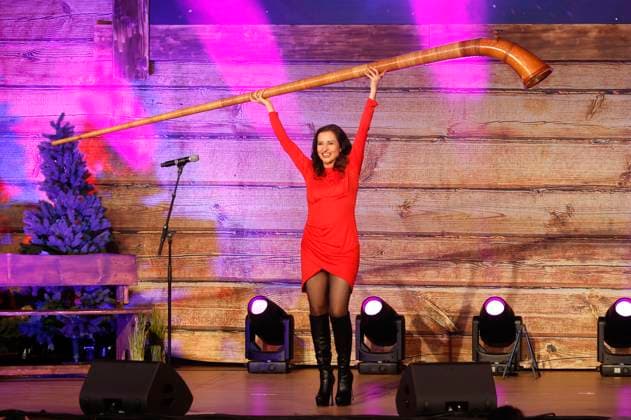 Anita Hofmann at the Könige der Volksmusik concert Marianne Michaels farewell tour in the Zerbst town hall, 07 03 2024 Foto:xR.xStoffelsx xFuturexImagex volksmusik_4330