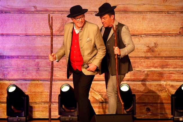 Michael Hartl and Stefan Mross at the Könige der Volksmusik concert Marianne Michaels farewell tour in the Zerbst town hall, 07 03 2024 Foto:xR.xStoffelsx xFuturexImagex volksmusik_4352