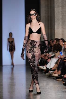 Lisbon Fashion Week in Lisboa, Portugal - 09 Mar 2024 A model walks the runway during the Goncalo Peixoto fashion show at ModaLisboa For Good, Lisbon Fashion Week in Lisboa. Lisbon Portugal Copyright: xBrunoxdexCarvalhox xSOPAxImagesx brunodecarvalho_modalisboaforgood-5362