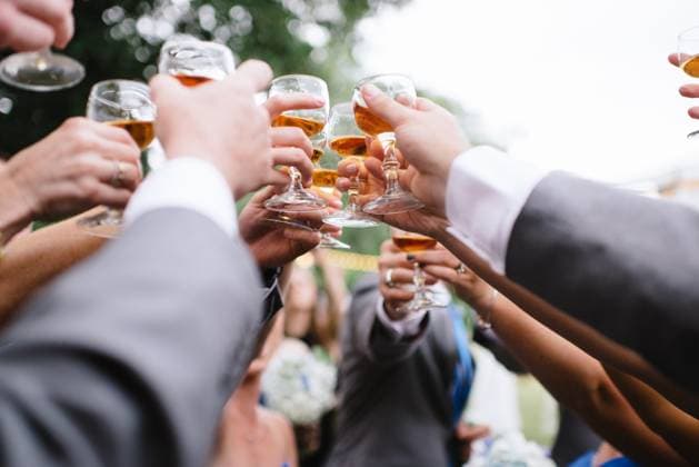 Cheers to Newlyweds Bourbon Toast Aiken, South Carolina, United States CR_LULK240306A6-1350758-01
