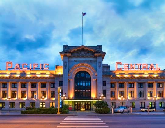 Pacific Central Station, Vancouver, B.C. Canada. C2a  Copyright: xDavidxNunukx 1990-11058153