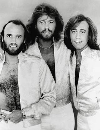 Maurice Gibb, Barry Gibb, Robin Gibb (The Bee Gees), circa 1978.  Copyright: xCinemaxLegacyxCollection ThexHollywoodxArchivex 34580-697THA The Hollywood Archive