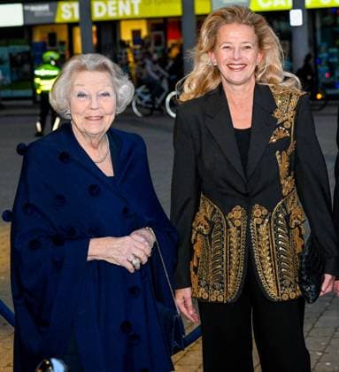 13-03-2024 The Hague Princess Beatrix attend the presentation of the 10th Prince Friso Engineering Prize in the auditorium of The Hague University of Applied Sciences in The Hague. (c) PPE rpe emst  Copyright: xPPEx