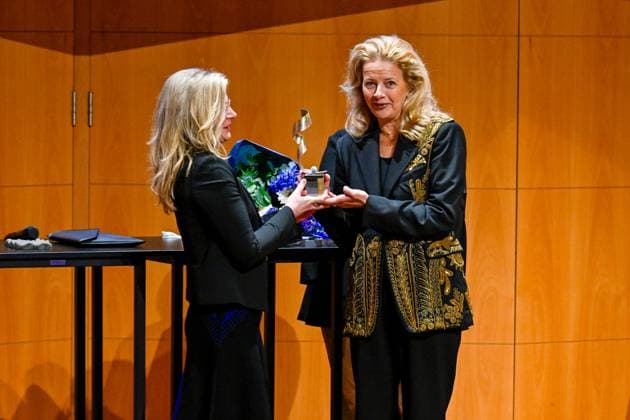 13-03-2024 The Hague Princess Mabel attend the presentation of the 10th Prince Friso Engineering Prize in the auditorium of The Hague University of Applied Sciences in The Hague. (c) PPE rpe emst  Copyright: xPPEx