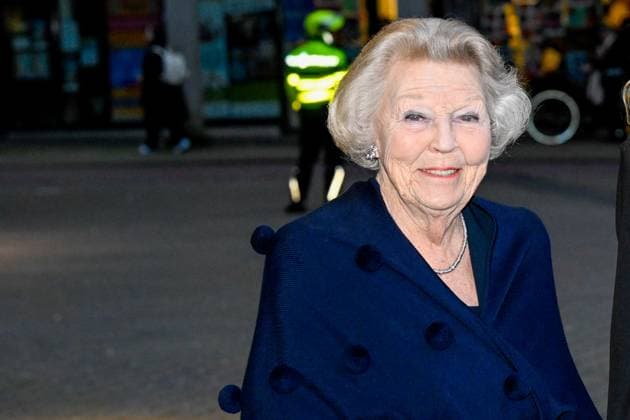 13-03-2024 The Hague Princess Beatrix and Princess Mabel attend the presentation of the 10th Prince Friso Engineering Prize in the auditorium of The Hague University of Applied Sciences in The Hague. (c) PPE rpe emst  Copyright: xPPEx
