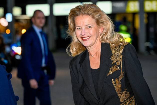 13-03-2024 The Hague Princess Mabel attend the presentation of the 10th Prince Friso Engineering Prize in the auditorium of The Hague University of Applied Sciences in The Hague. (c) PPE rpe emst  Copyright: xPPEx