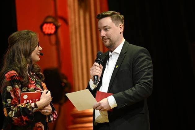 STOCKHOLM, SWEDEN 20240314 Tom Wall Sydsvenskan Freelances winner in the Everyday Life Domestic Reporting category at the Picture of the Year award ceremony at Nalen in Stockholm STOCKHOLM SWEDEN x10050x  Copyright: xPontusxLundahl TTx ARETS BILD 2024 sIYBWIfgWbs